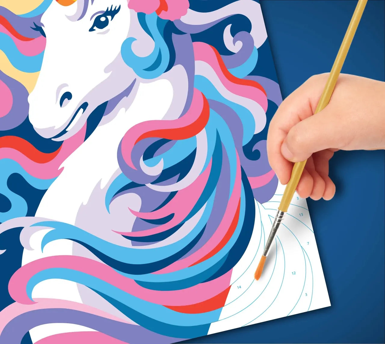 Junior Painting By Numbers Unicorn