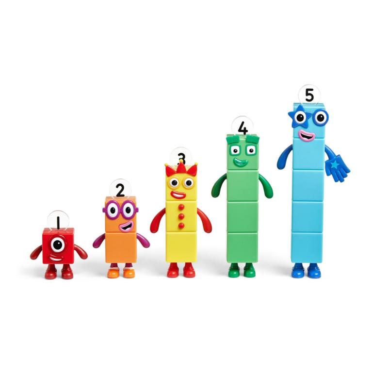 NumberBlocks Friends One To Five
