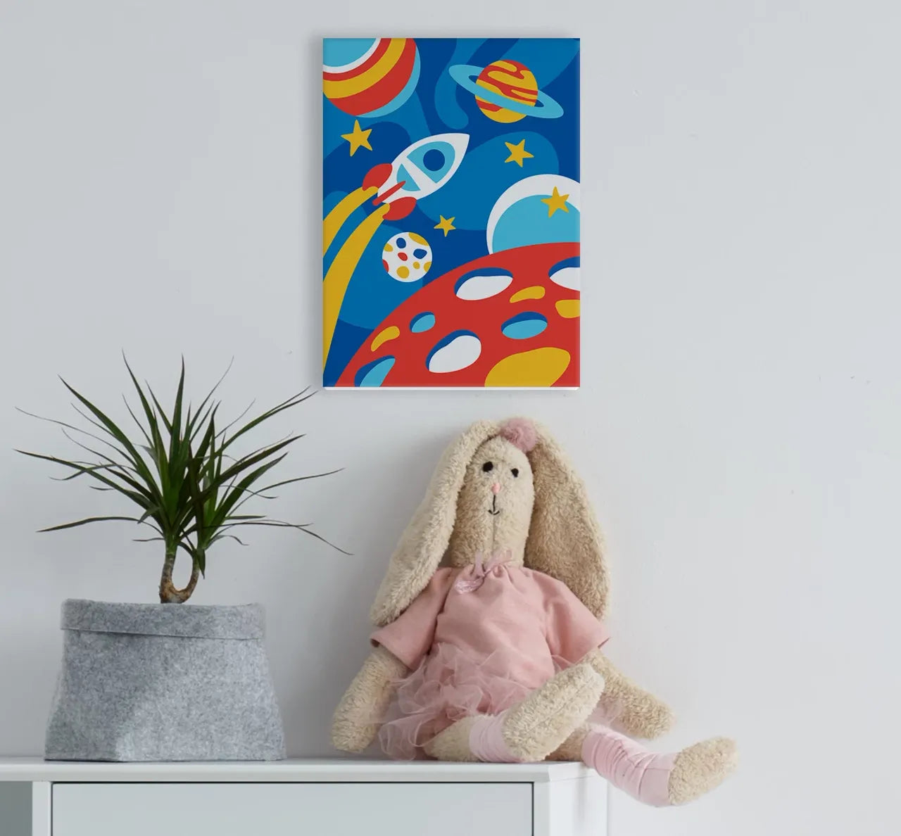 First Painting By Numbers Space