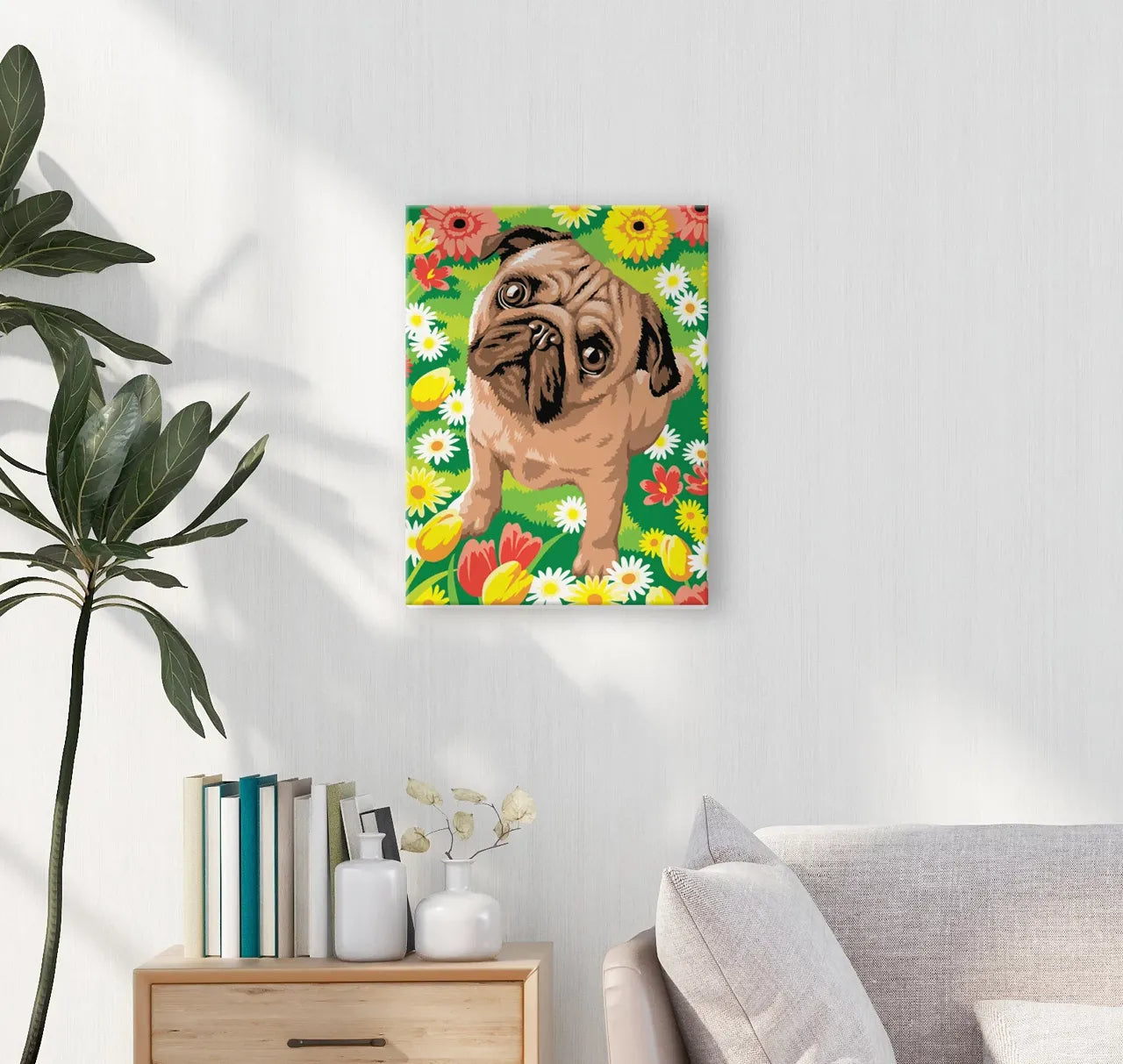 Junior Painting By Numbers Pug