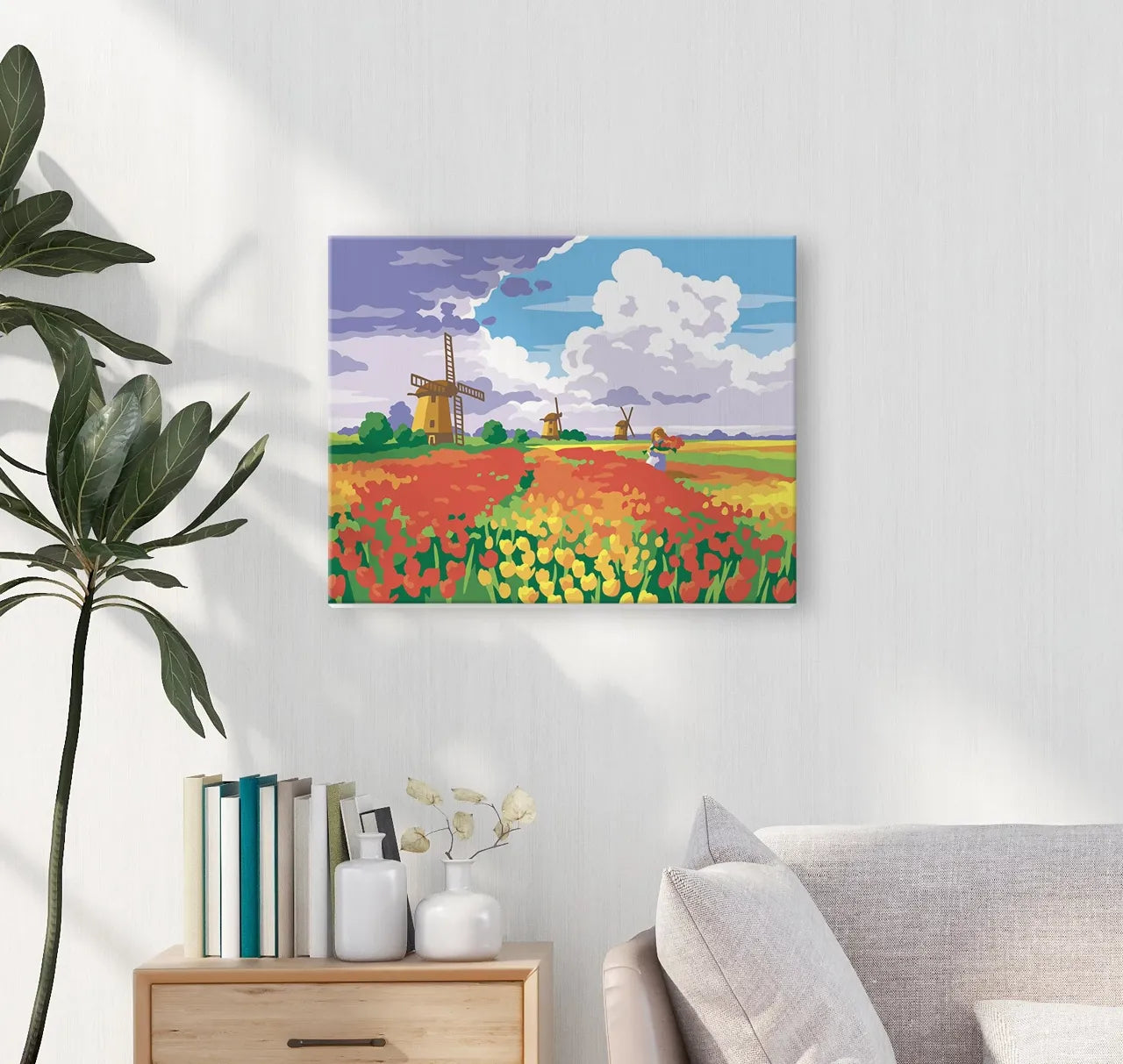 Senior Painting By Numbers Tulips from Amsterdam