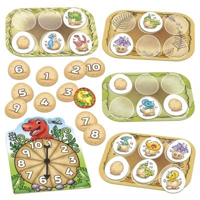 Orchard Toys Dinosaur Number Eggs Game
