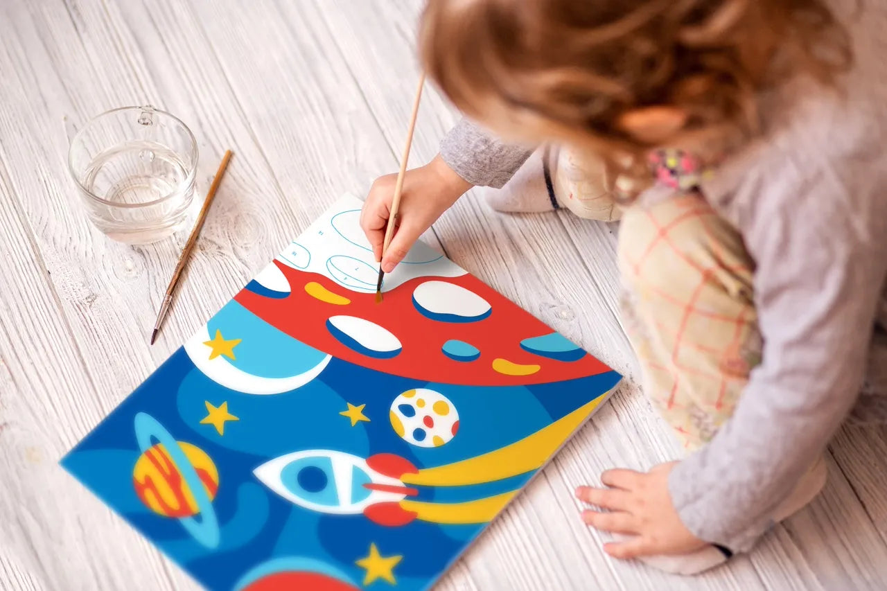 First Painting By Numbers Space