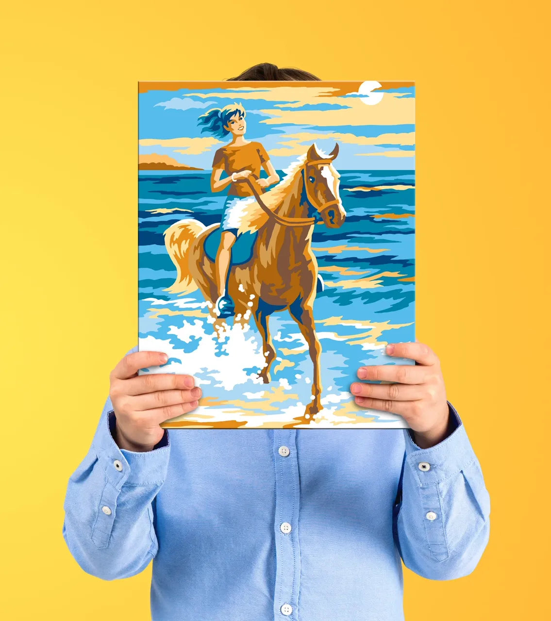 Junior Painting By Numbers Horse Rider