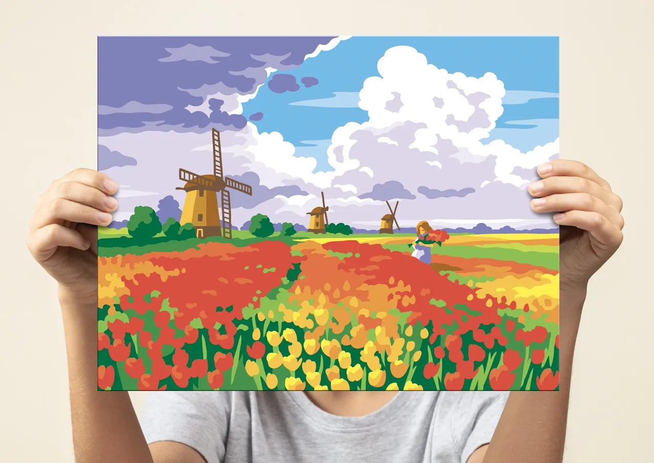 Senior Painting By Numbers Tulips from Amsterdam