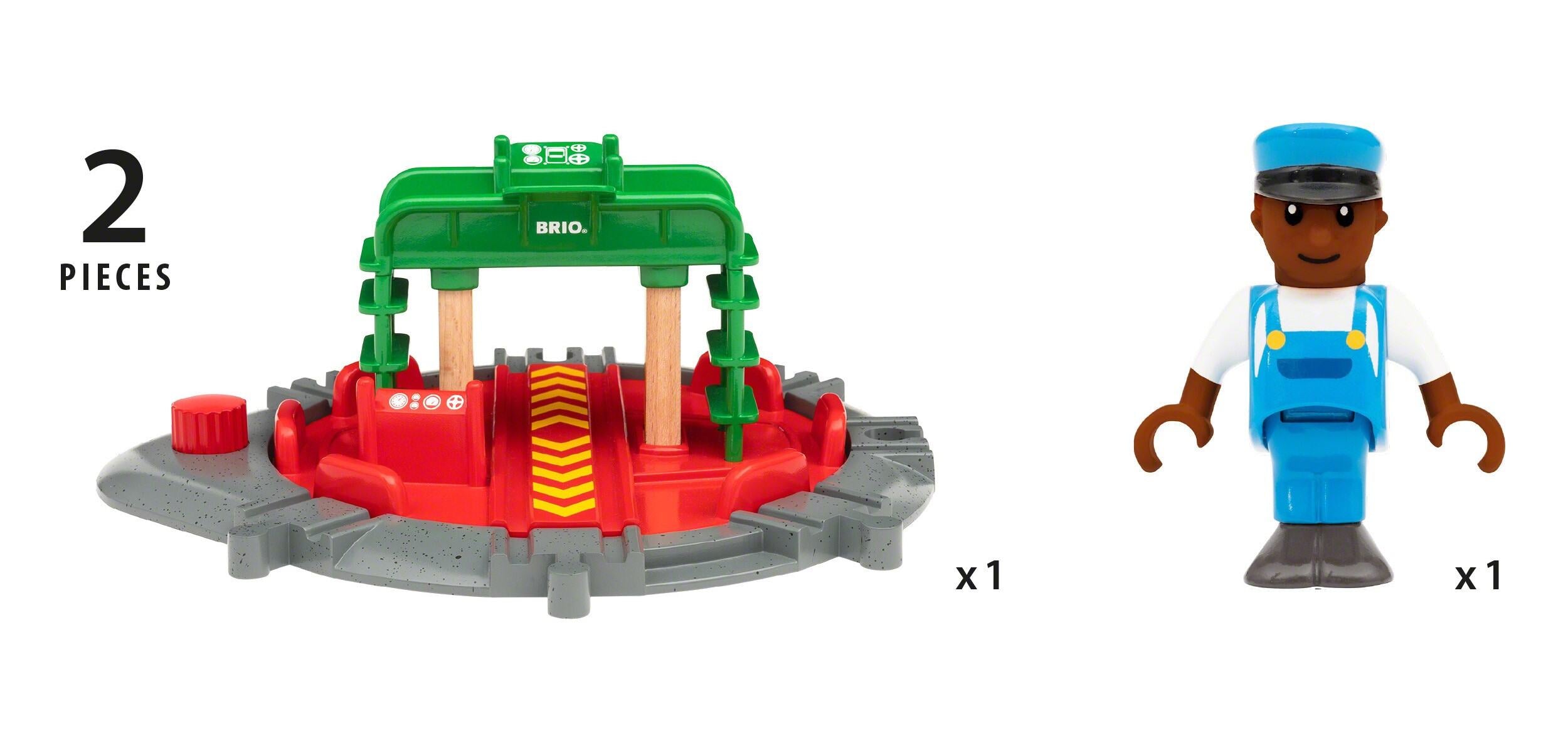 BRIO Turntable & Figure
