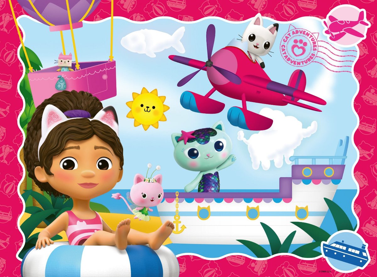 Gabby's Dollhouse, 100pc XXL