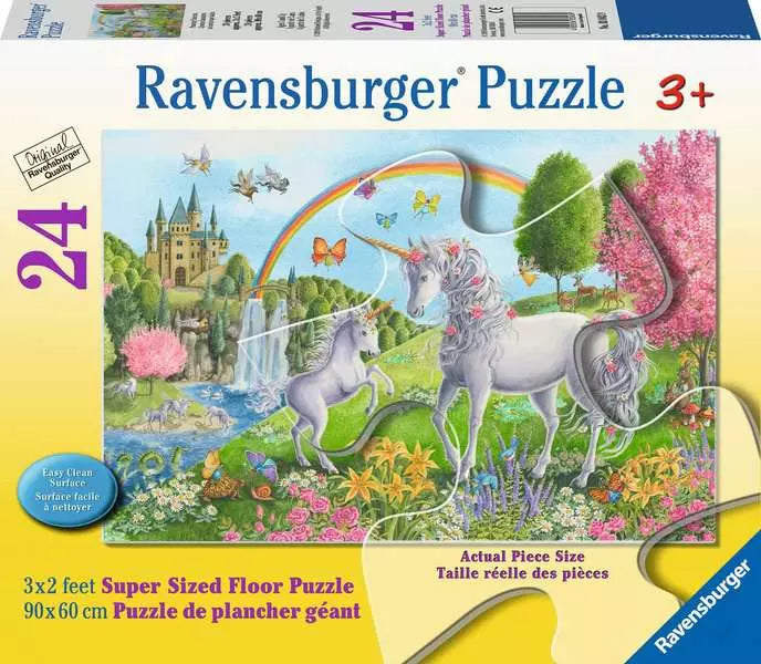 Ravensburger Prancing Unicorns 24 Piece Floor Jigsaw Puzzle