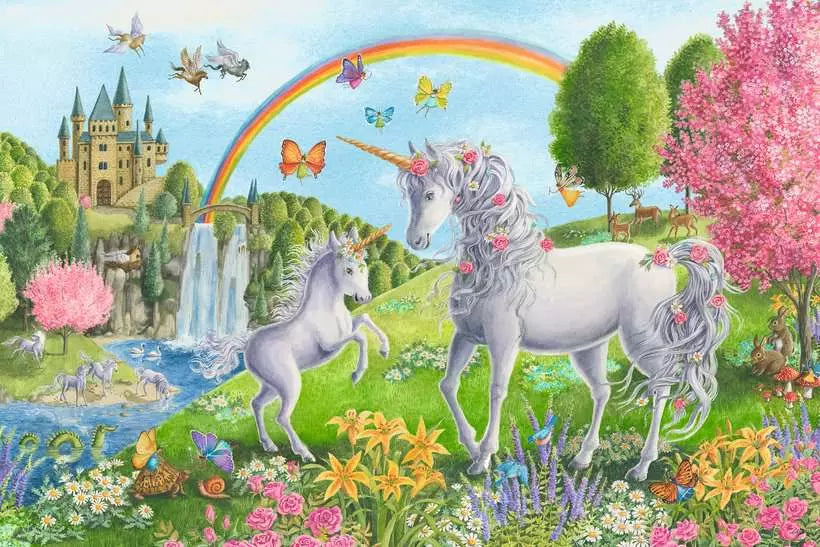 Ravensburger Prancing Unicorns 24 Piece Floor Jigsaw Puzzle