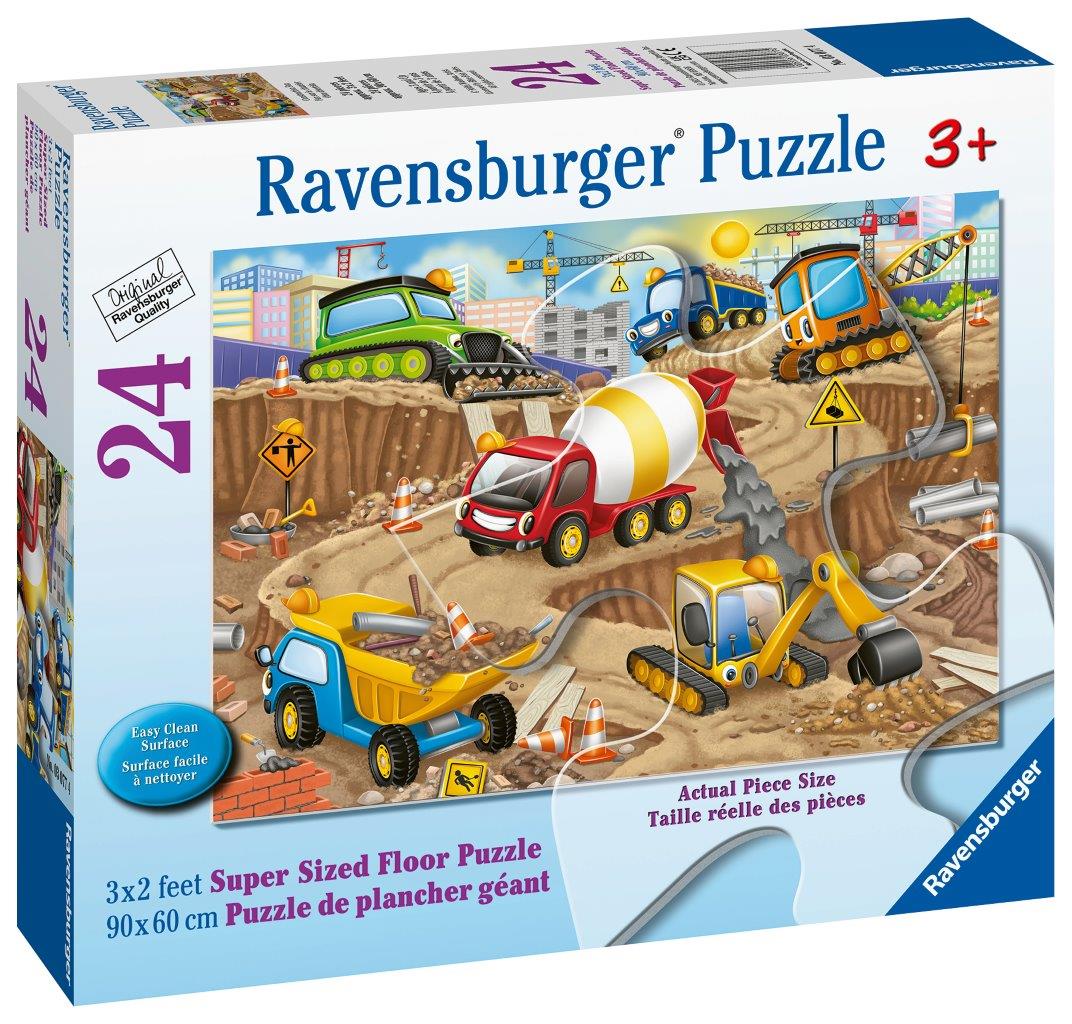 Ravensburger Construction Fun 24 Piece Floor Puzzle