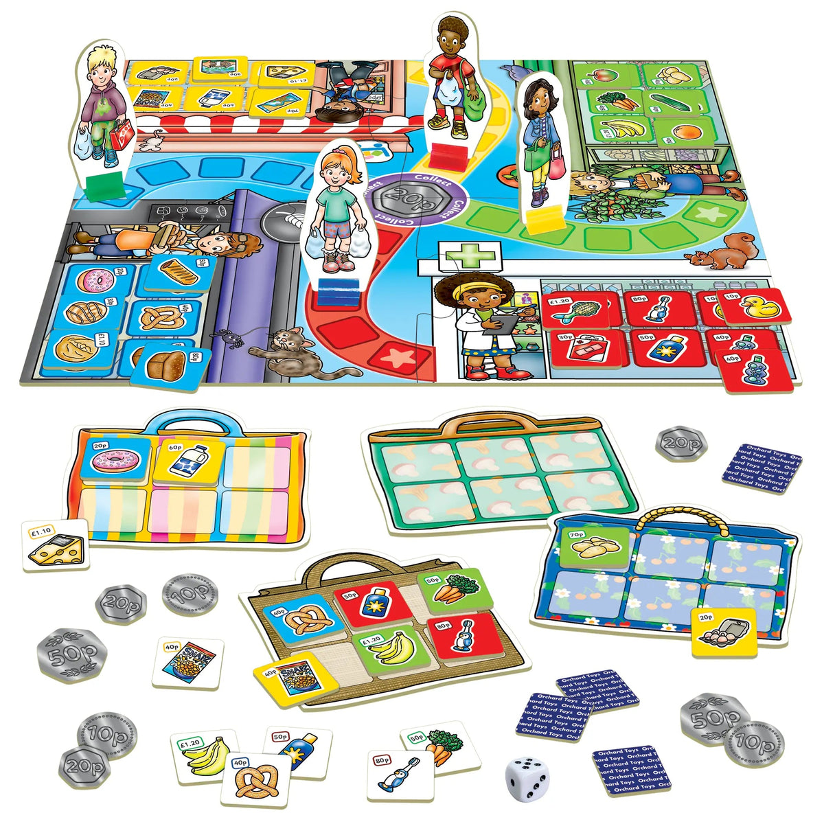 Orchard Toys Pop To The Shops Game