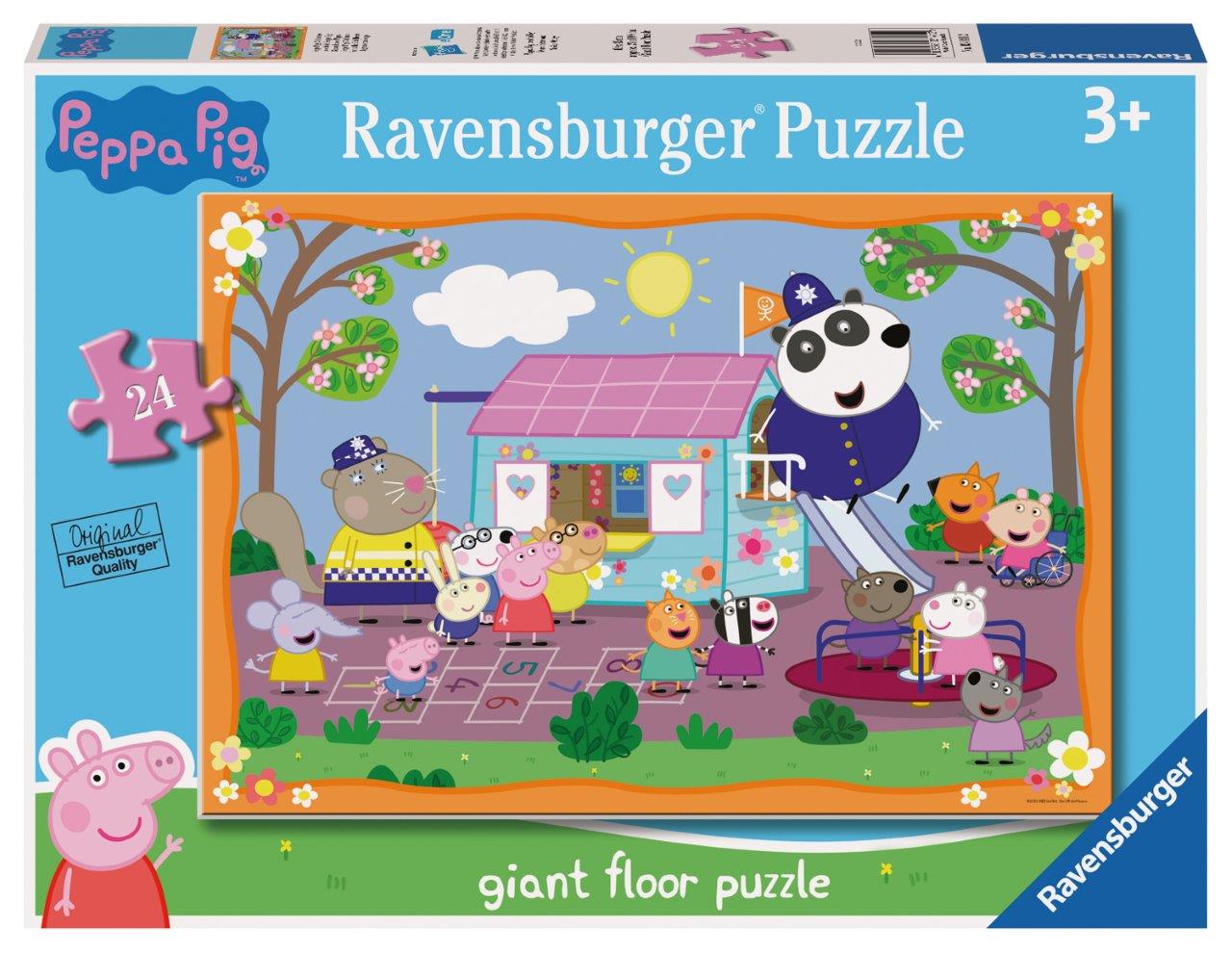 Peppa Pig Peppas Club House 24pc Giant Floor Puzzle