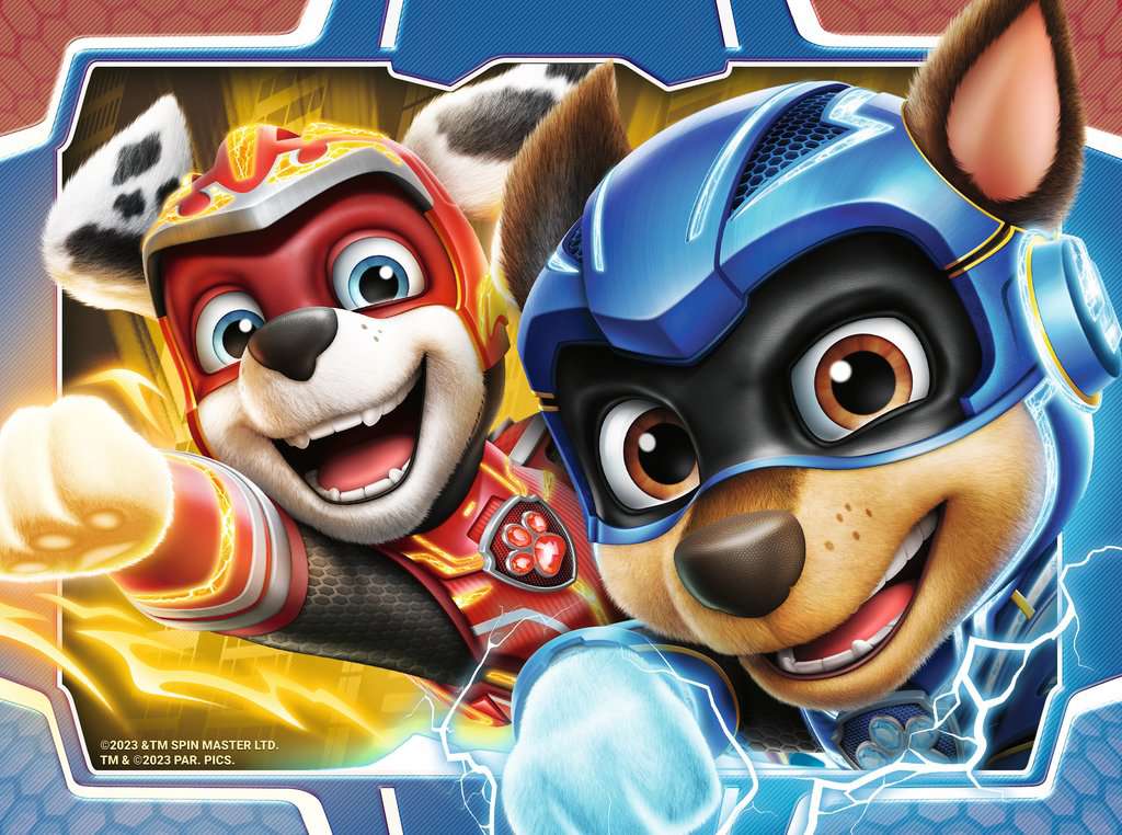 Paw Patrol The Mighty Movie, 4 in a Box