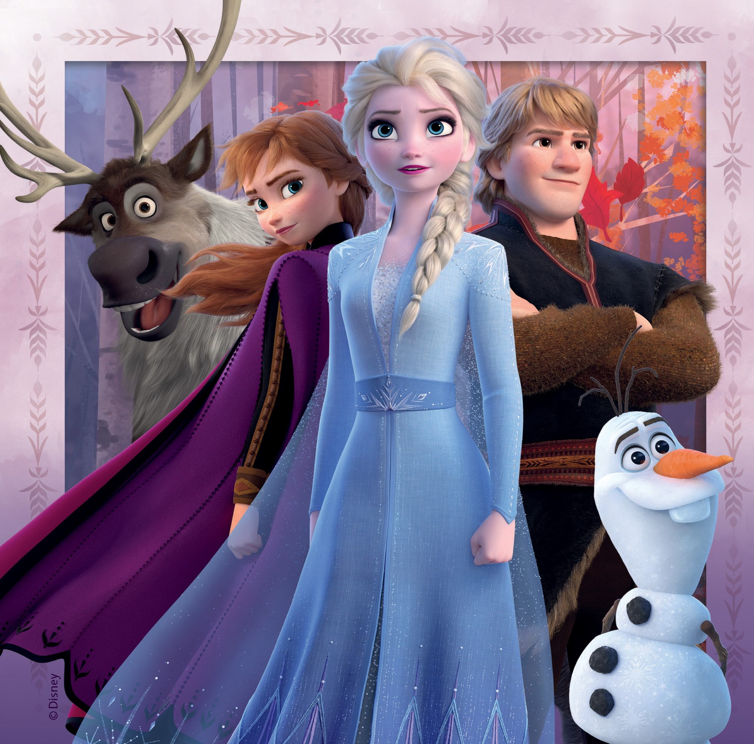 Frozen 2, 3 x 49pc