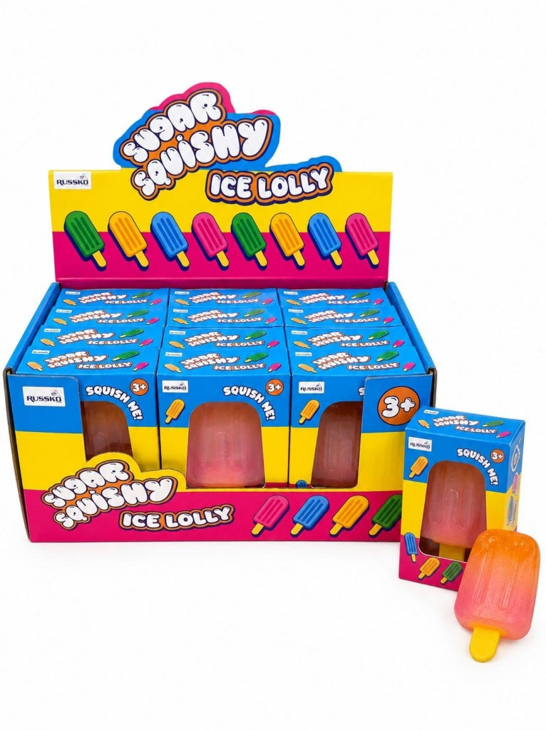 Sugar Maltose Ice Lolly Squishy Sensory Fidget Toy Assortment