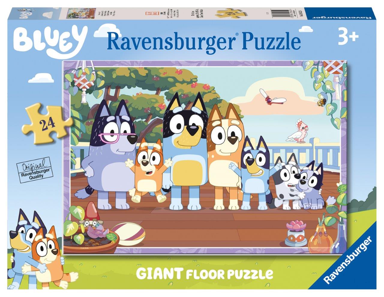 Ravensburger Bluey Giant 24 Piece Floor Puzzle