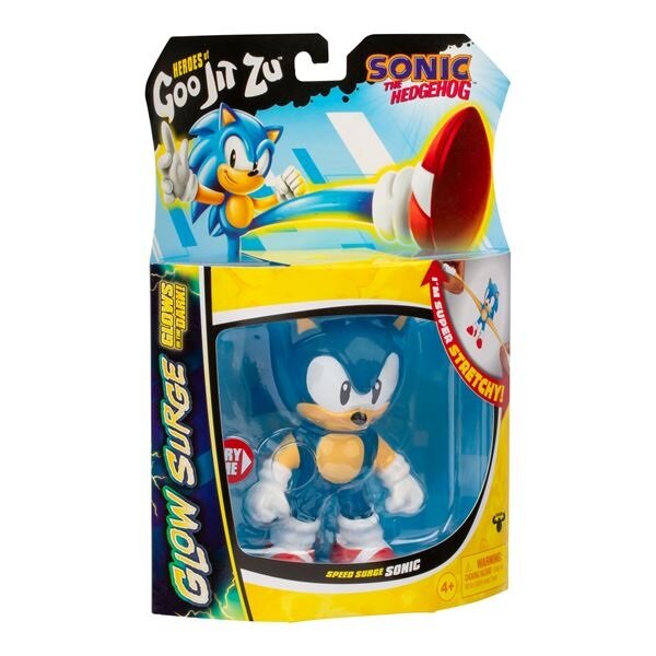 Heroes of Goo Jit Zu Sonic The Hedgehog Hero Glow Surge Pk Asst