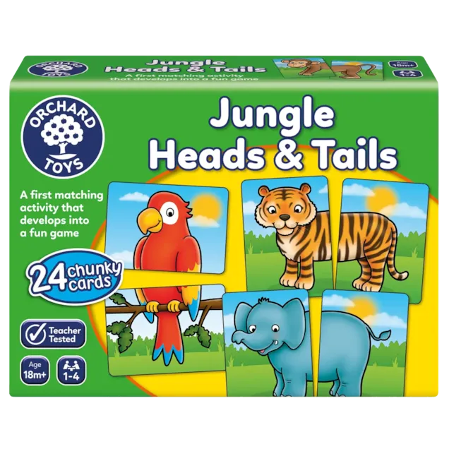 Orchard Toys Jungle Heads & Tails Game