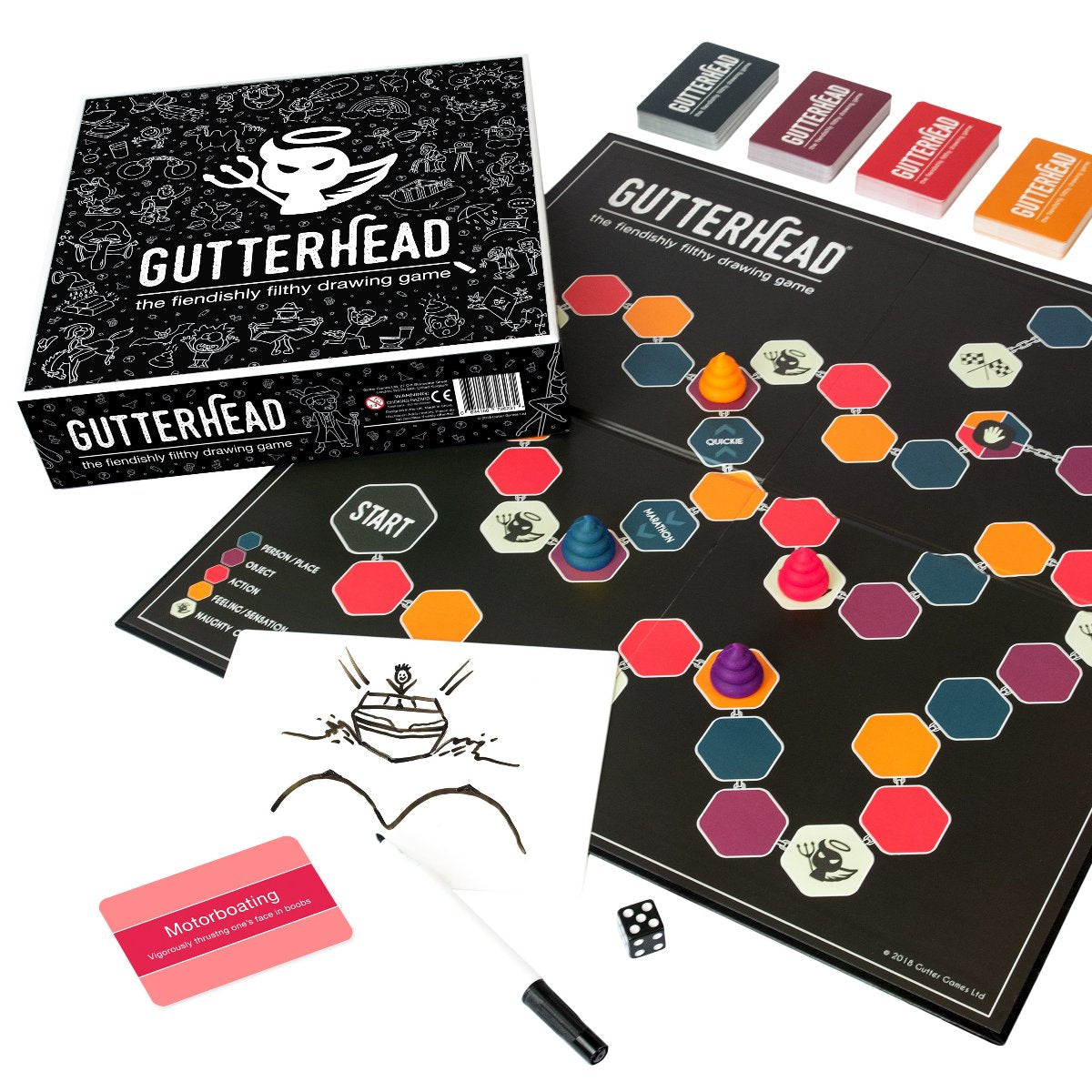 Gutterhead Drawing Game