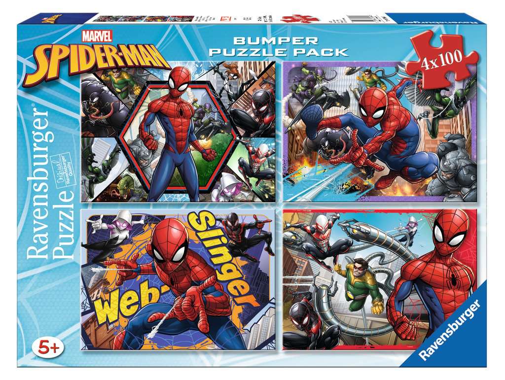 Spider-man 4x100PC Bumper Pack