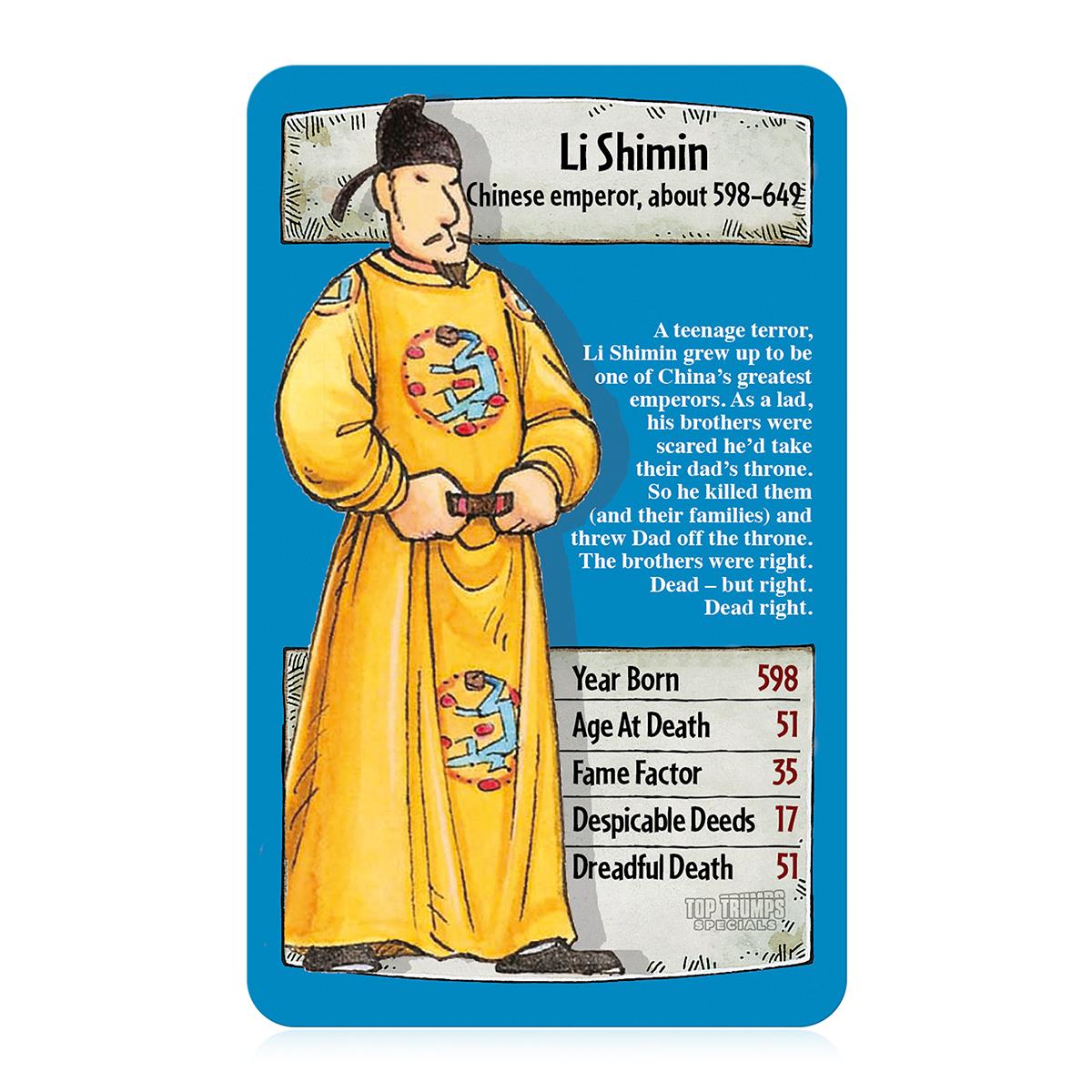 Top Trumps Horrible Histories