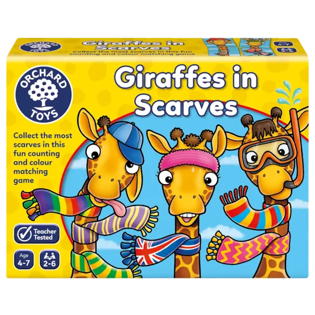 Orchard Toys Giraffes In Scarves Game