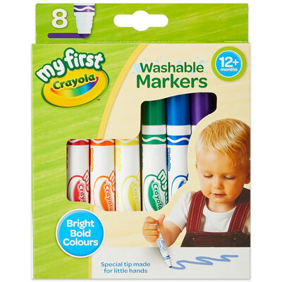 My First Crayola 8 Washable Markers