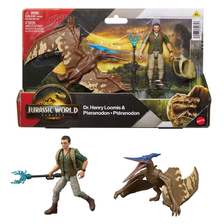 Jurassic World Saga Human & Dino Pack Assortment