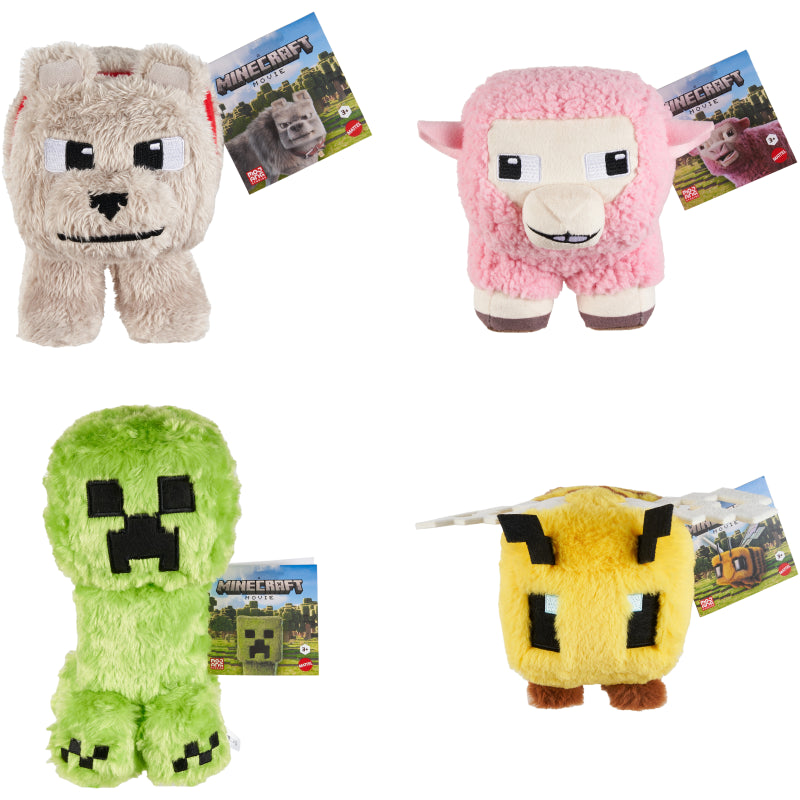 Minecraft 8 Basic Plush Assortment