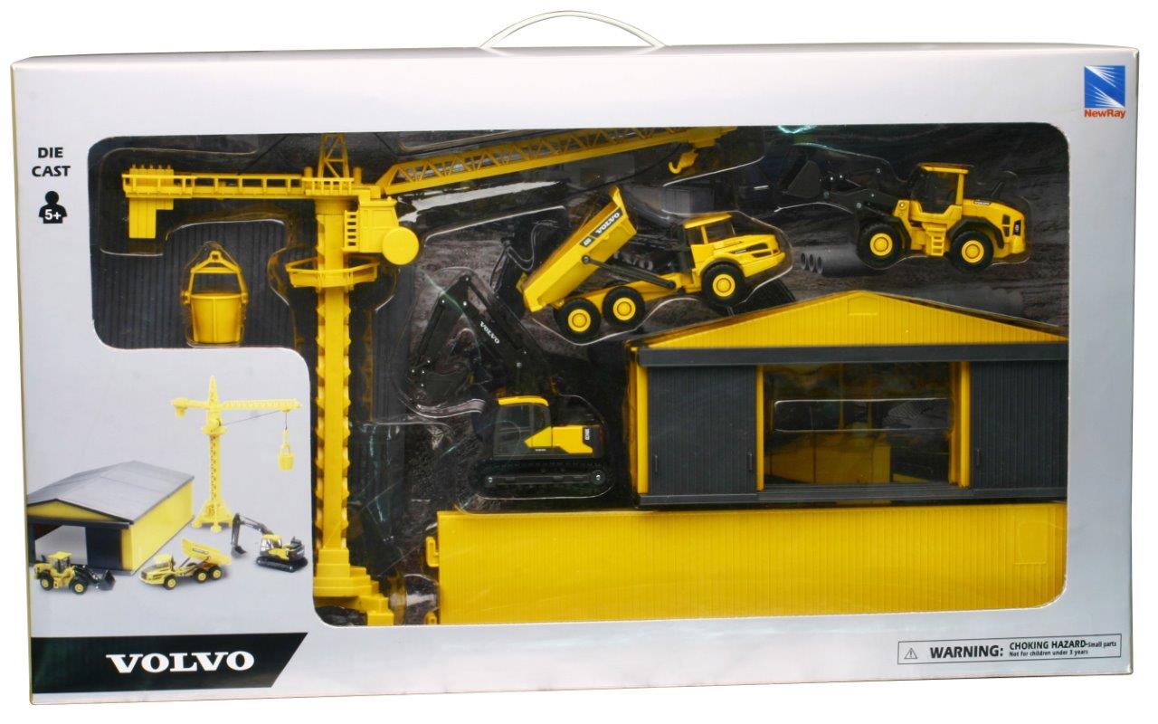 Dc 3 Volvo With Shed & Crane