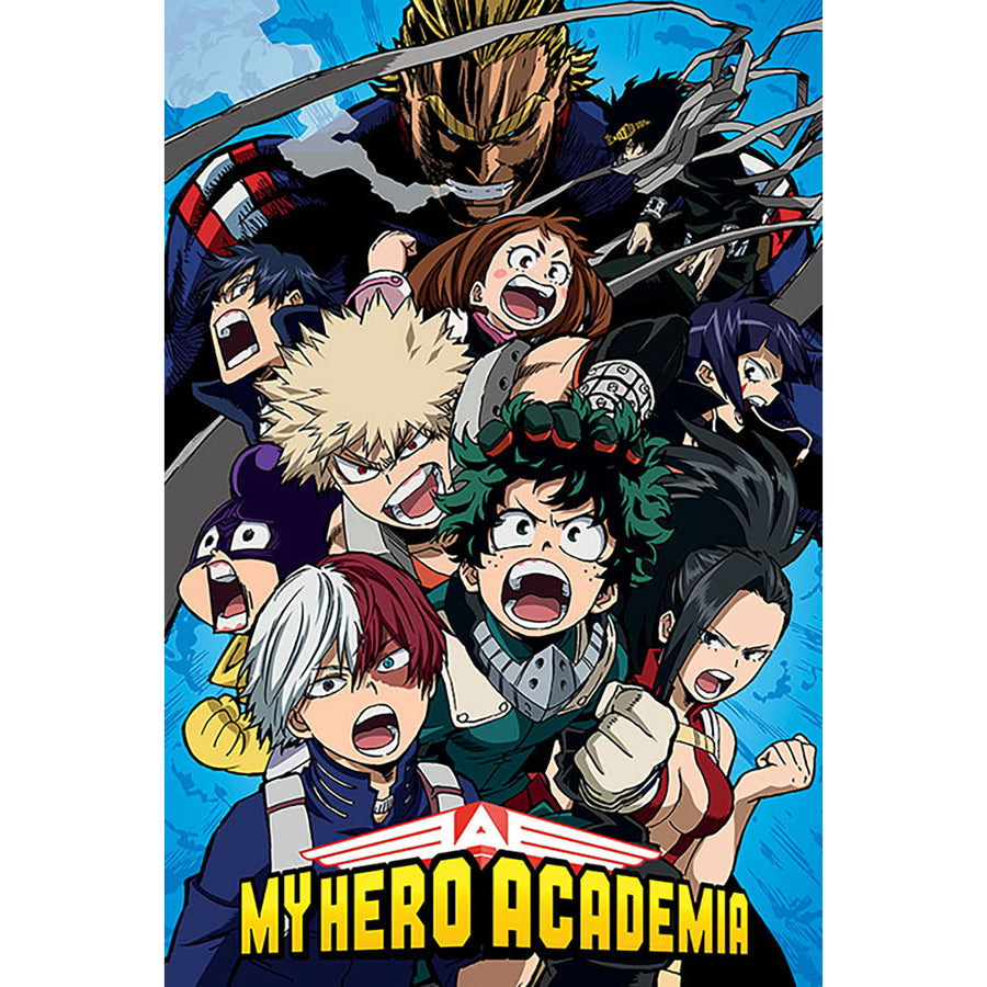 My Hero Academia S2 (Cobalt Blast Group) Maxi Poster