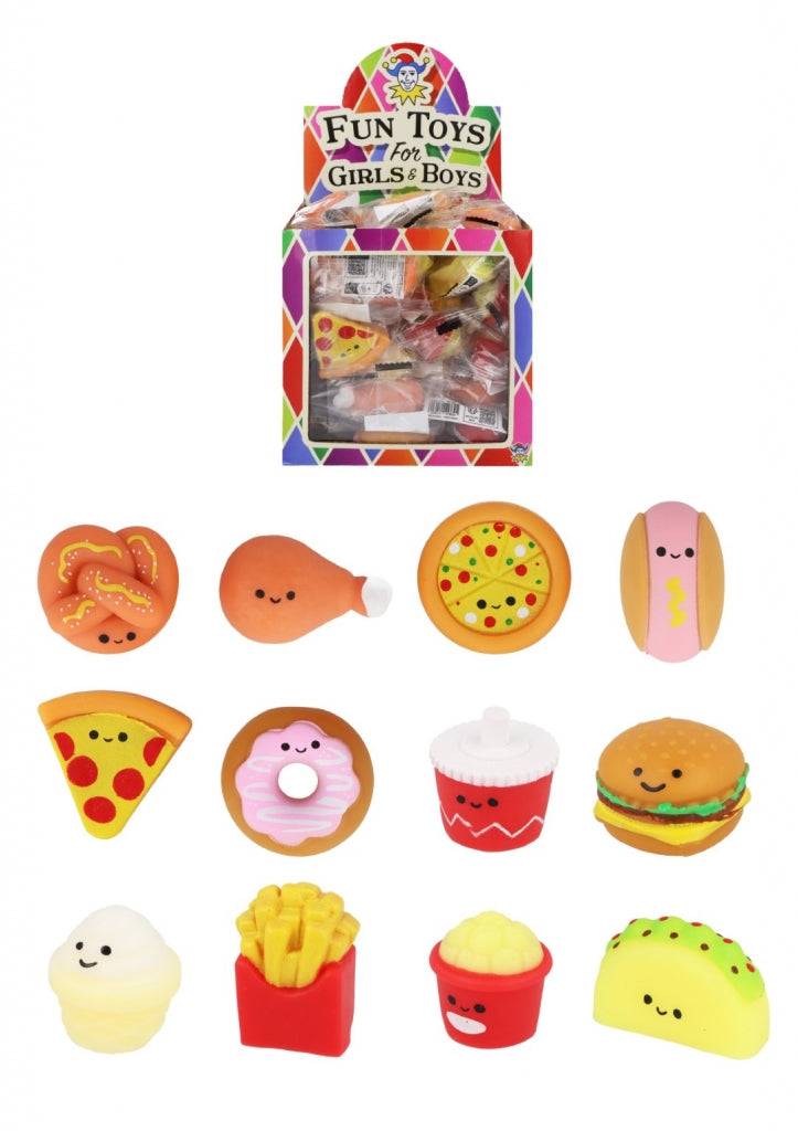Mini Fast Food Squishies 4cm Fidget Toy