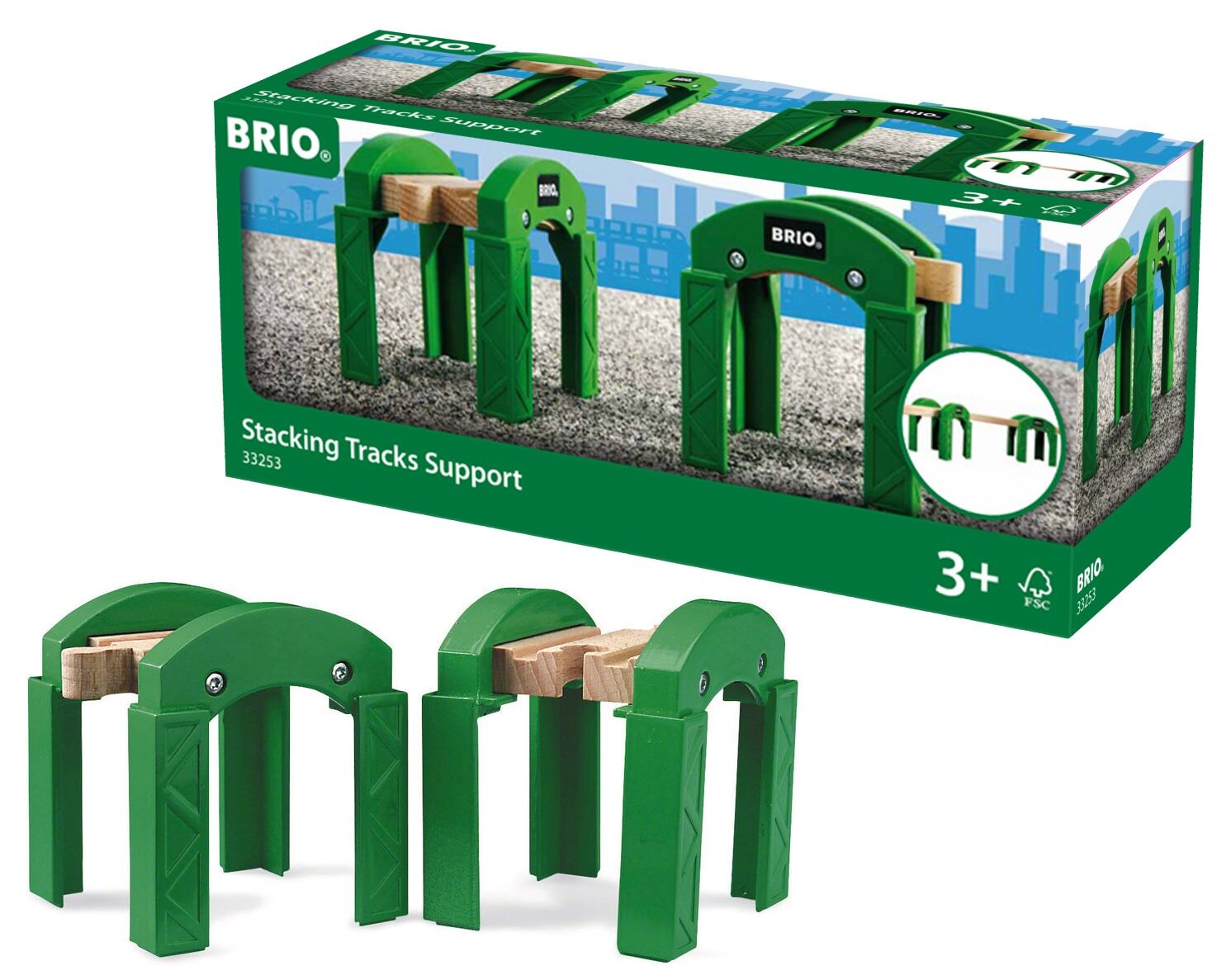 BRIO Stacking Track Supports