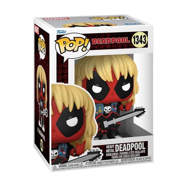 Funko POP! Marvel: Deadpool - Metal band