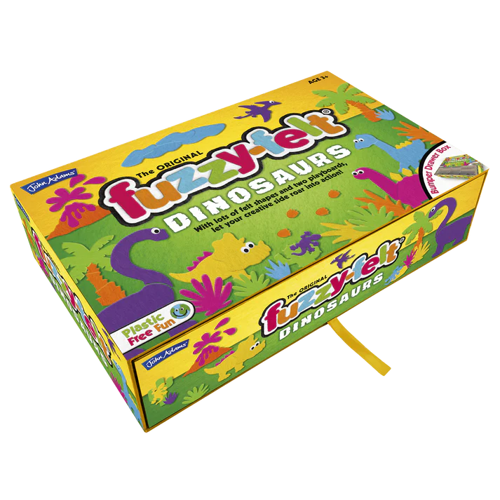 Fuzzy Felt Dinosaur Drawer Gift Set