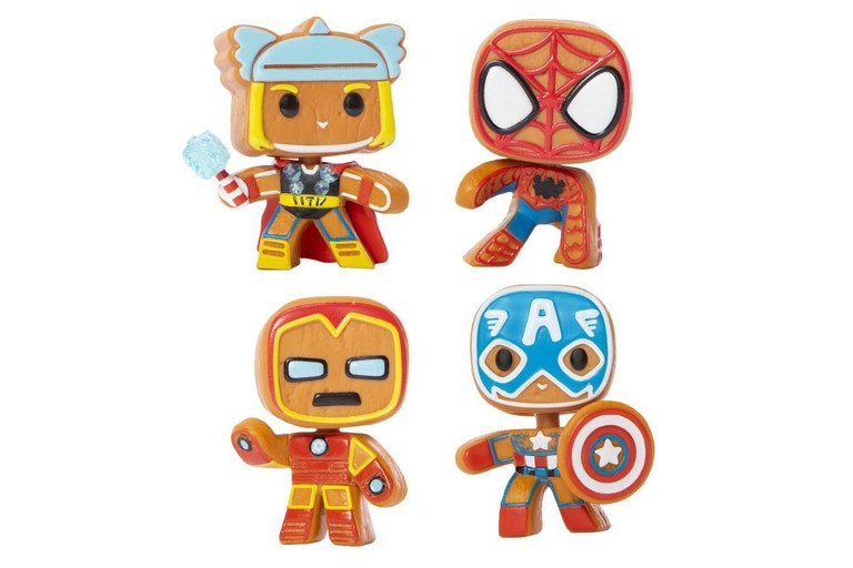 Mini Pop Vinyl: Marvel Comics Holiday Gingerbread