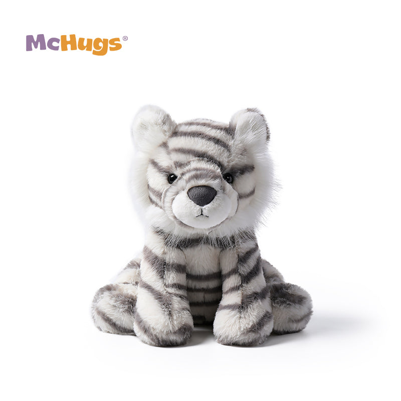 McHugs Moon White Tiger Plush Toy