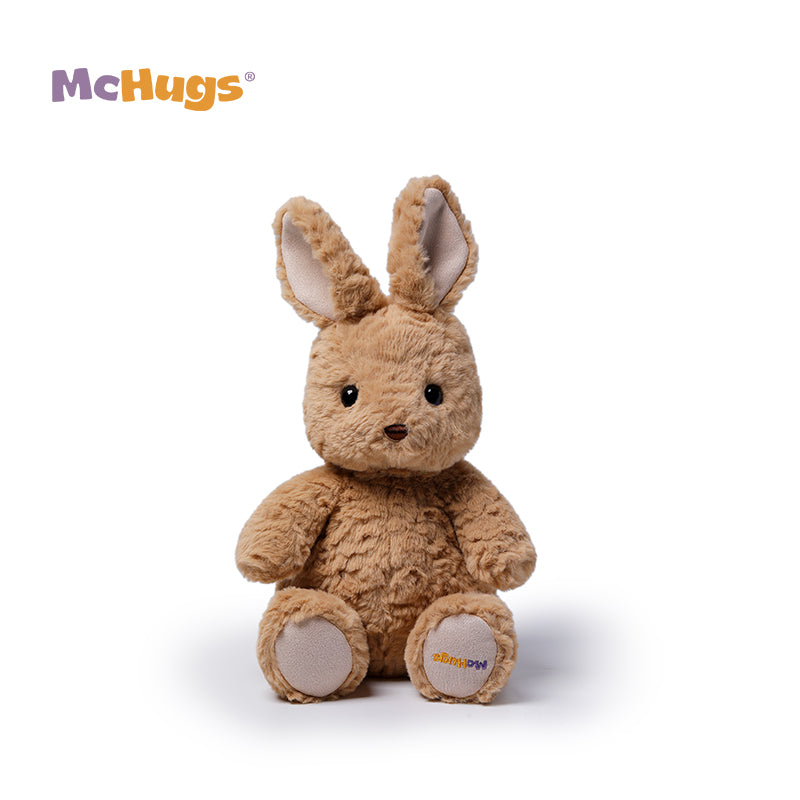 McHugs Latte Bold Bunny Plush Toy 25cm