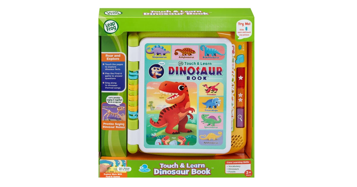 Leapfrog Touch & Learn Dinosaur Book