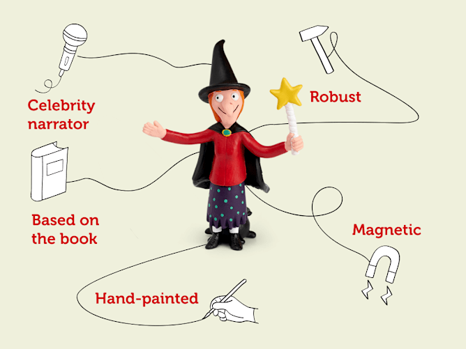 Tonies Julia Donaldson Room on the Broom Audio Character