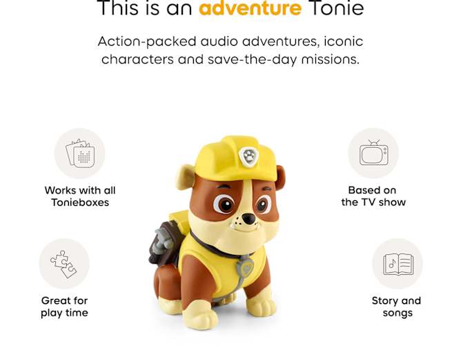 Tonies PAW Patrol Rubble Audio Character