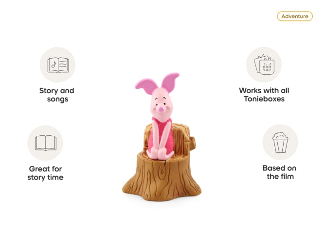 Tonies Disney Winnie the Pooh Piglet Audio Character