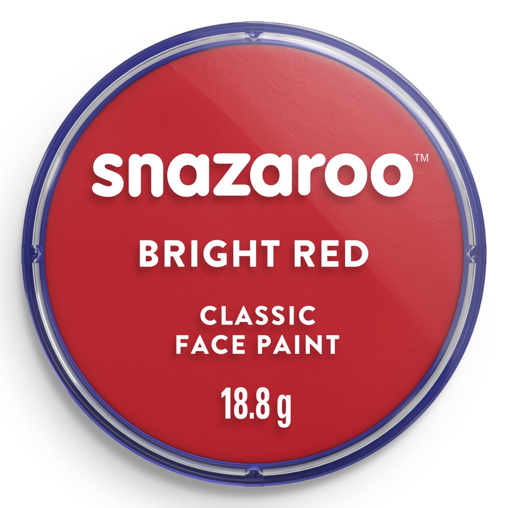Snazaroo Bright Red Face Paint 18ml