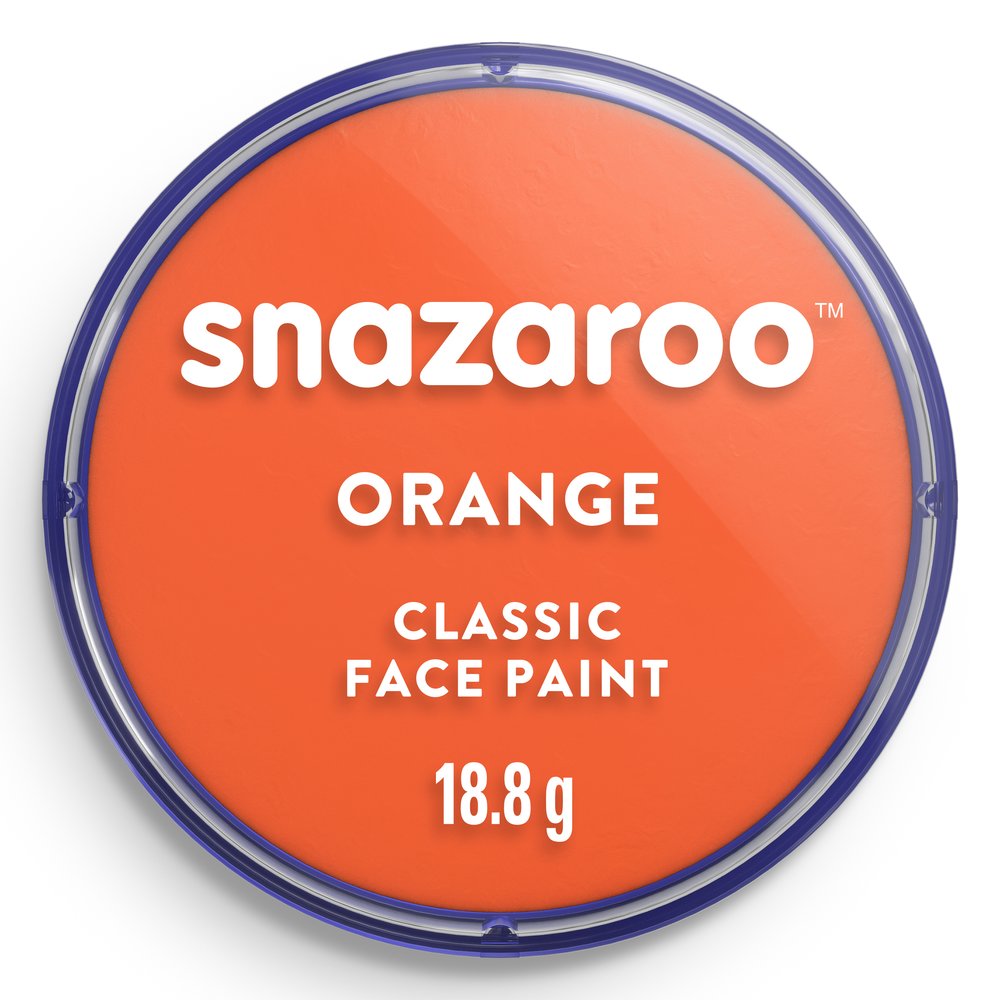 Snazaroo Orange Face Paint 18ml