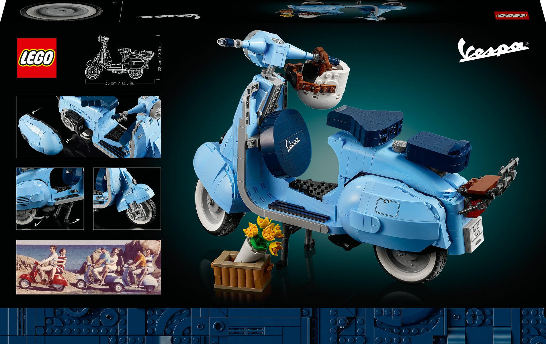 LEGO Icons Vespa 125 10298
