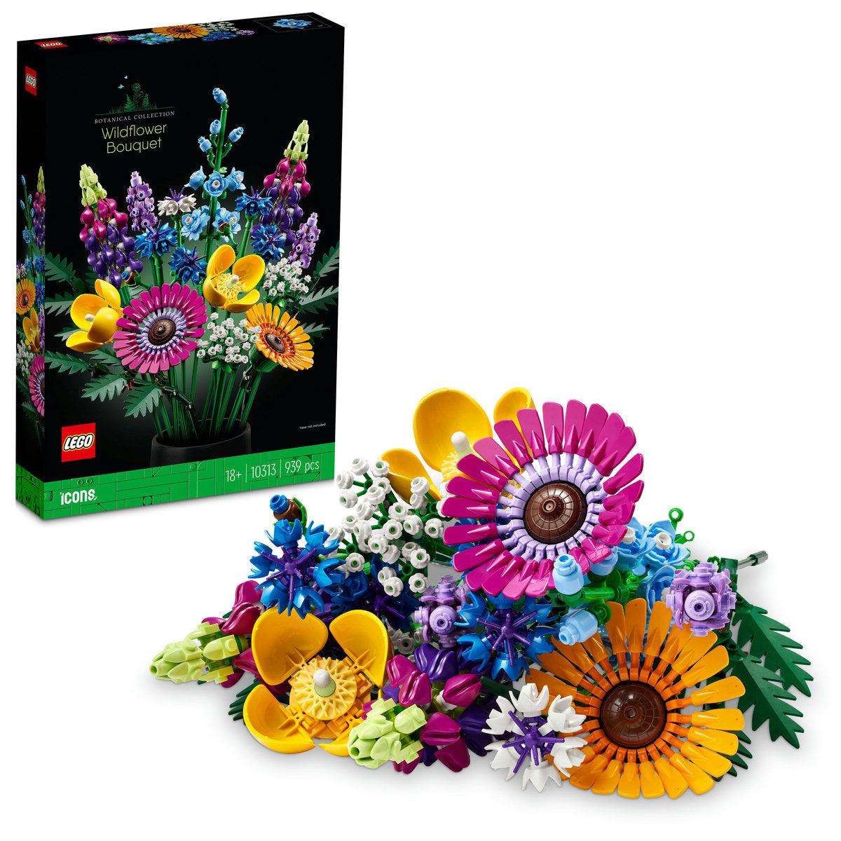 LEGO Icons Wildflower Bouquet 10313 - Moons Toystore