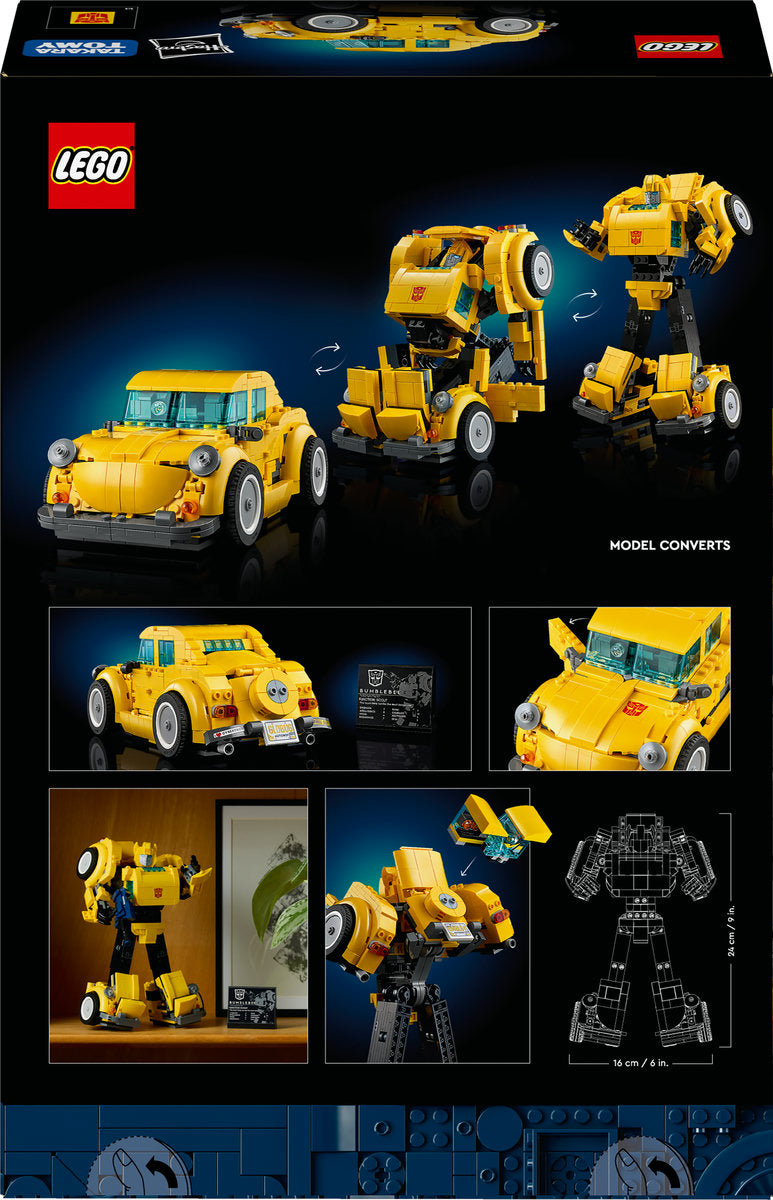 LEGO Icons Transformers Bumblebee Model Set 10338