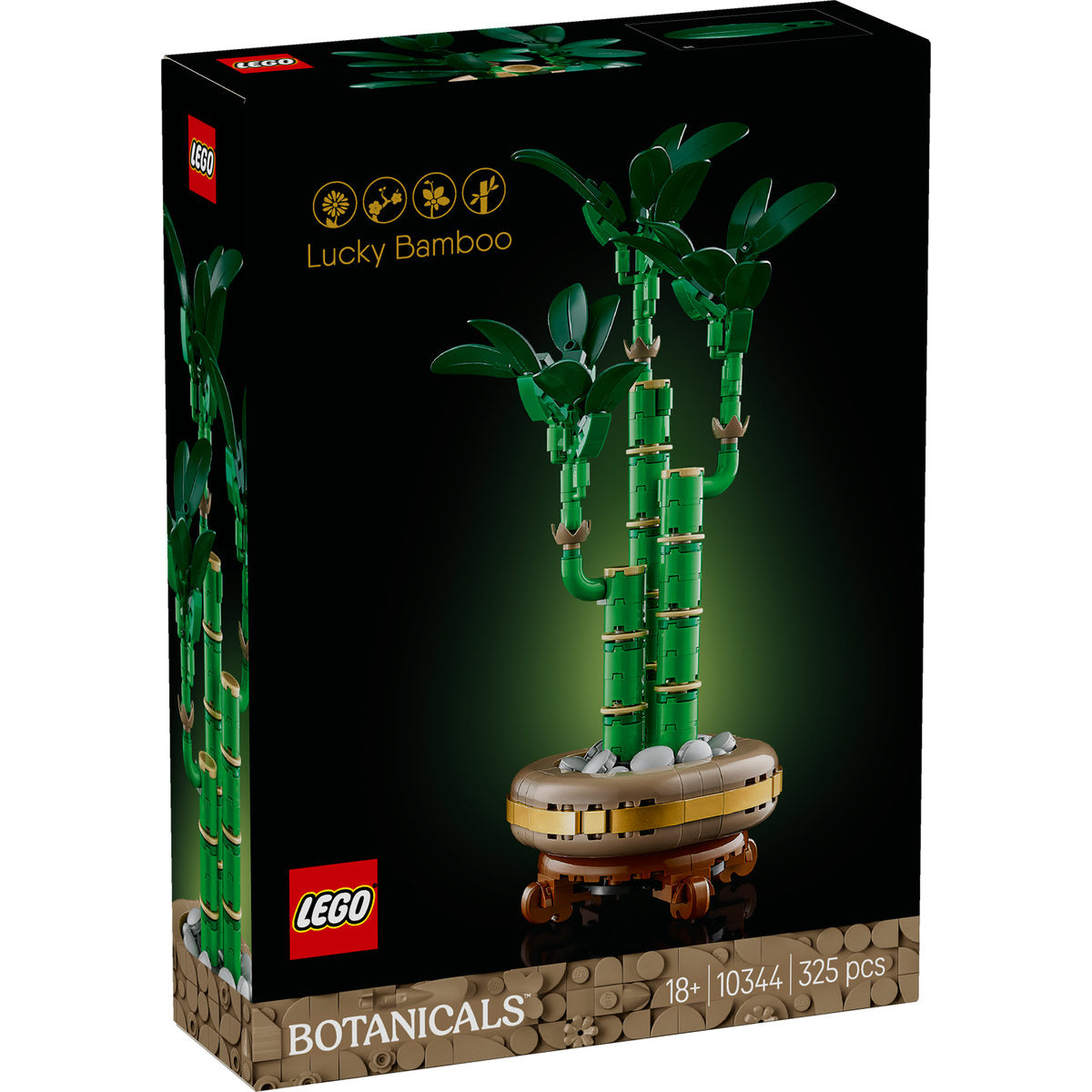 LEGO Botanicals Lucky Bamboo Faux Plant Set 10344