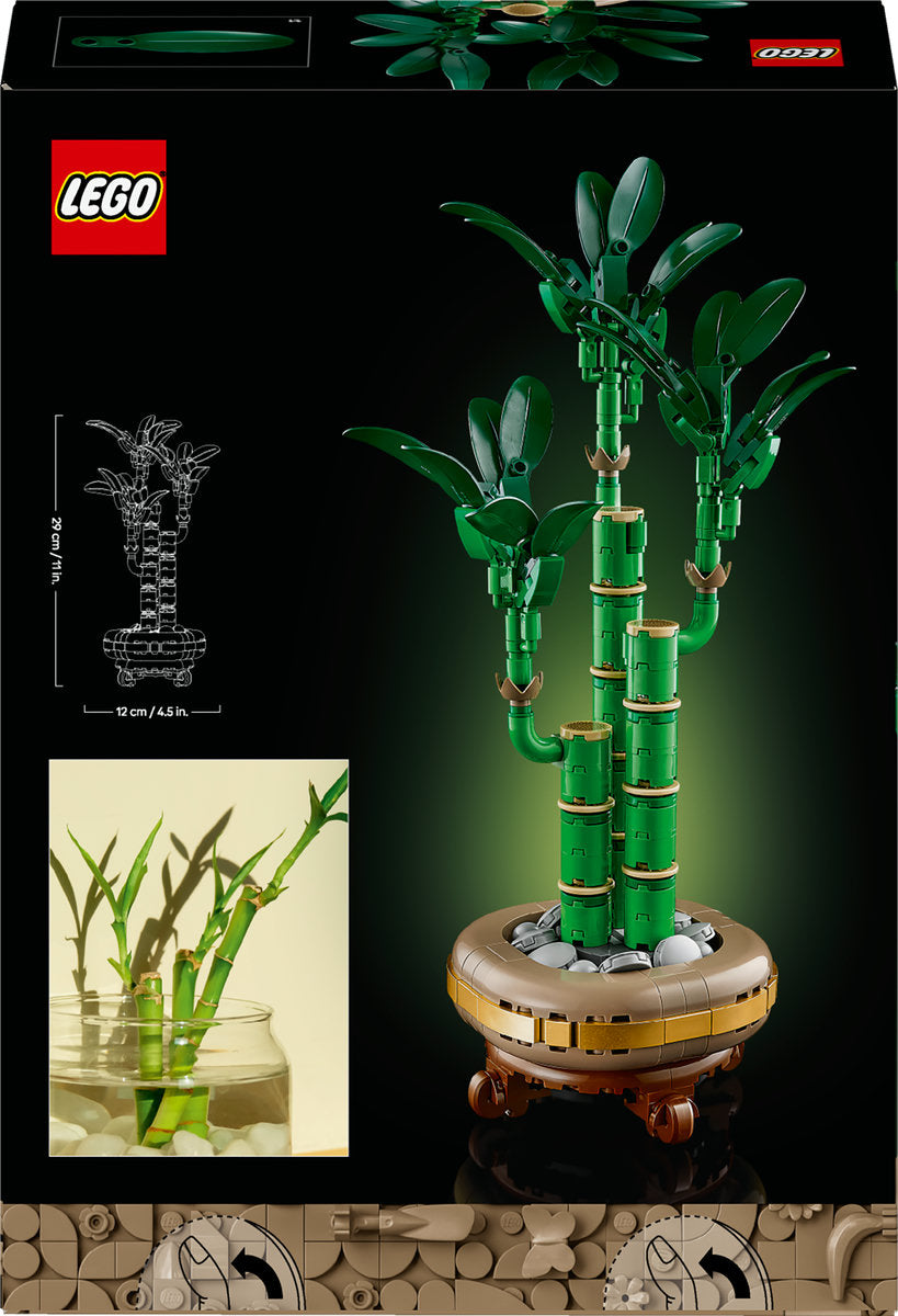 LEGO Botanicals Lucky Bamboo Faux Plant Set 10344