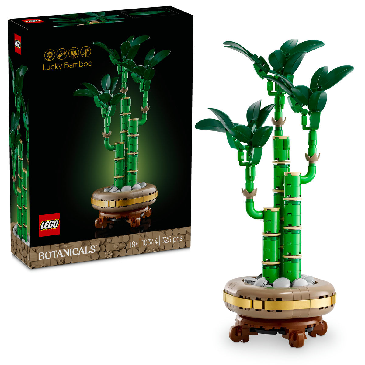 LEGO Botanicals Lucky Bamboo Faux Plant Set 10344